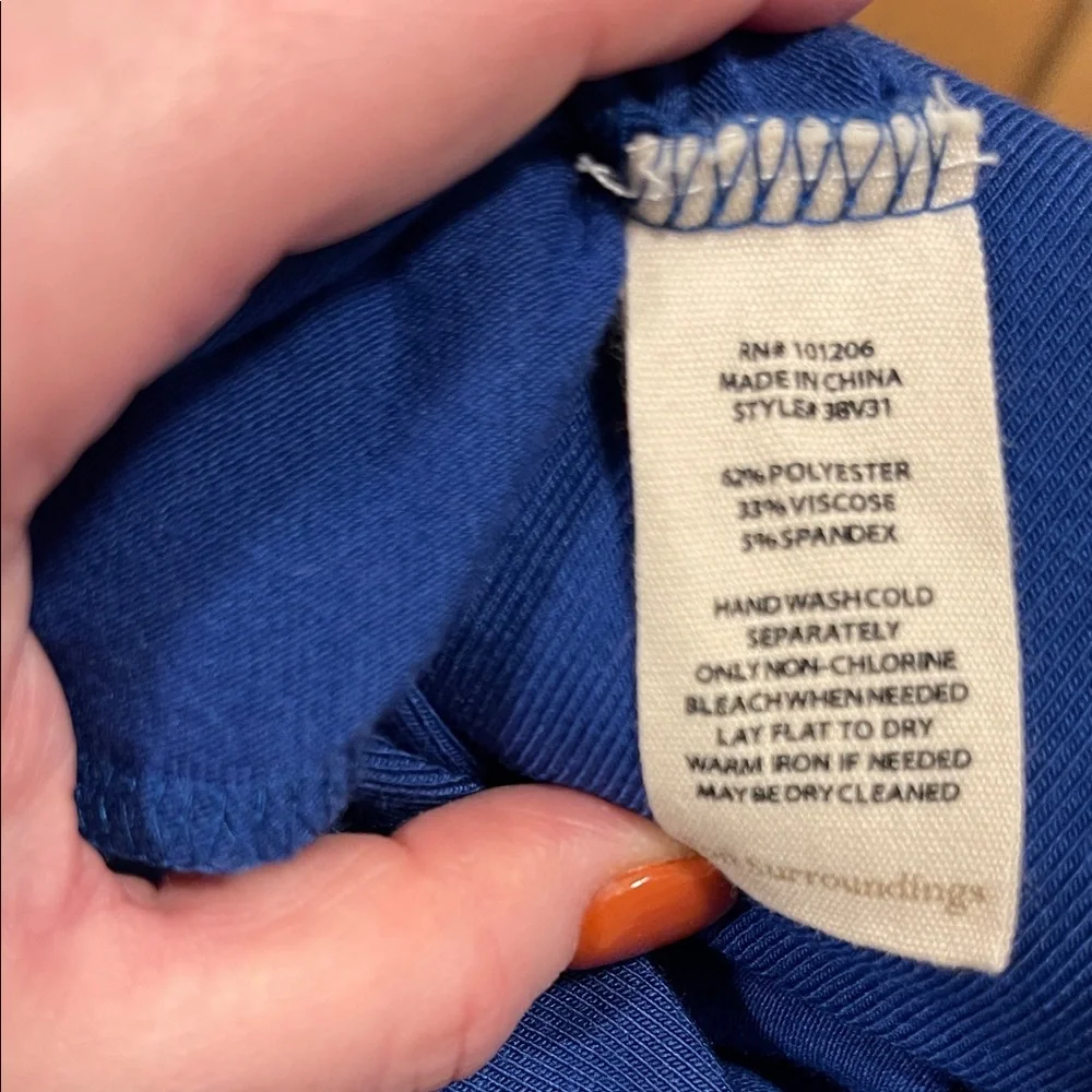 Soft Surroundings Petite Madeline Tunic With Side Cape Overlay - Picture 8 of 8